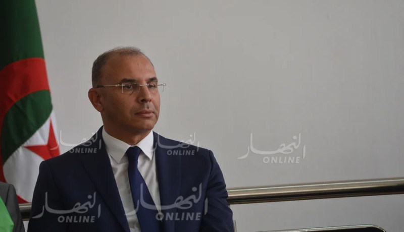 زعلان : استلام مشروع خط السكة الحديدية البيض- المشرية  آفاق 2020