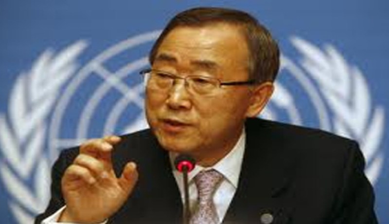 بان كي مون يشرع في زيارة إلى العراق