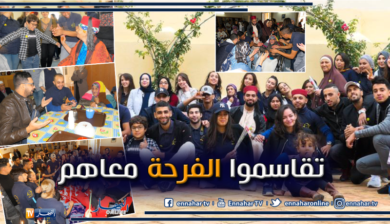 بالصور.. مجموعة “إبتسم” تشارك إحتفالات المولد النبوي مع نزلاء دار العجزة في عنابة