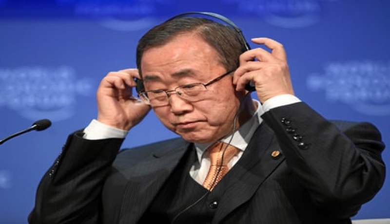 بان كي مون يؤكد على أهمية الإلتزام برسالة الأمم المتحدة الداعية إلى بناء عالم أفضل