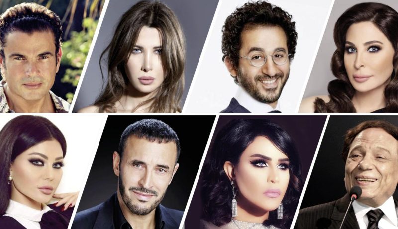 غياب جزائري عن قائمة المشاهير العرب