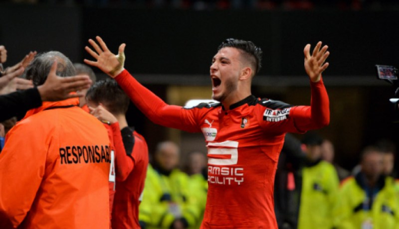 بن سبعيني يقود رين للإطاحة بموناكو