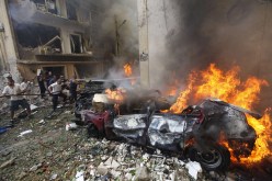 انفجار سيارة مفخخة شرق بيروت