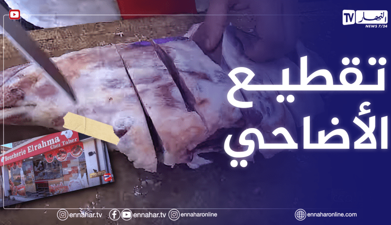 حرف بلادي/ تقطيع الأضحيـة بطريقة سهلة وبسيطة