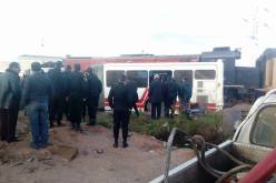 بالفيديو.. 5 قتلى بينهم رضيع جراء اصطدام قطار بحافلة في تونس