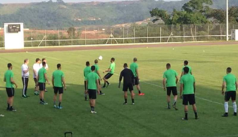 صور آخر حصة تدريبية للمنتخب الوطني قبل مواجهة زيمبابوي