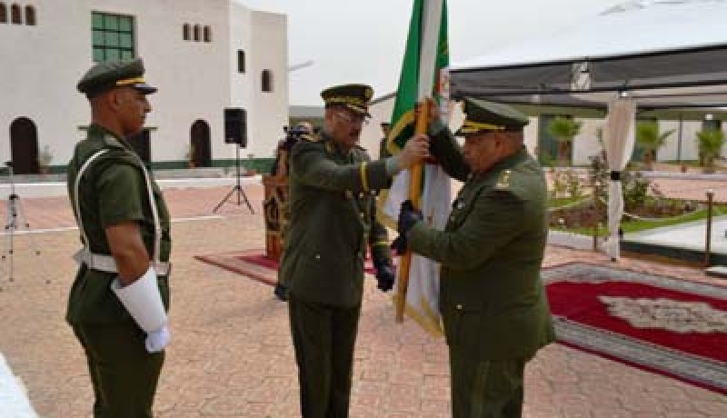 العميد غالي بلقصير ينصب العقيد تريكي قائدا للقيادة الجهوية الثانية بوهران