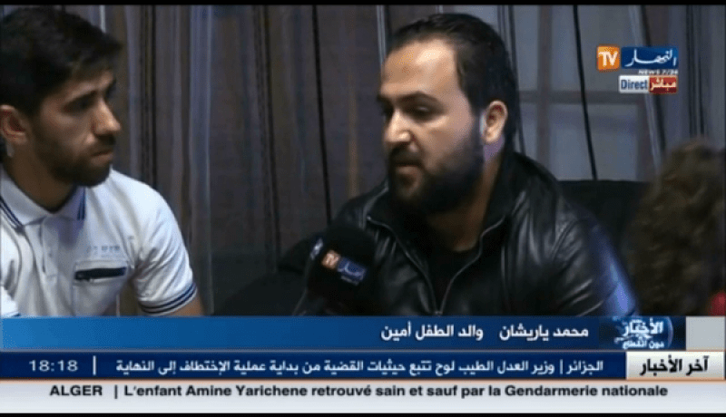 بالفيديو والد الطفل يروي تفاصيل اختطاف ابنه نقلا عنه