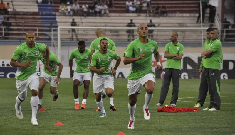 انطلاق تربص المنتخب الجزائري بسيدي موسى