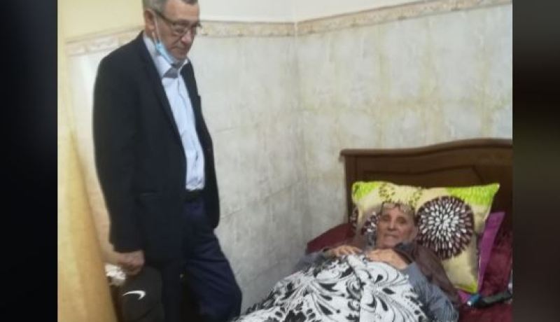 بلحيمر يزور المدير التقني السابق ليومية المجاهد ” دحمان بدرون “