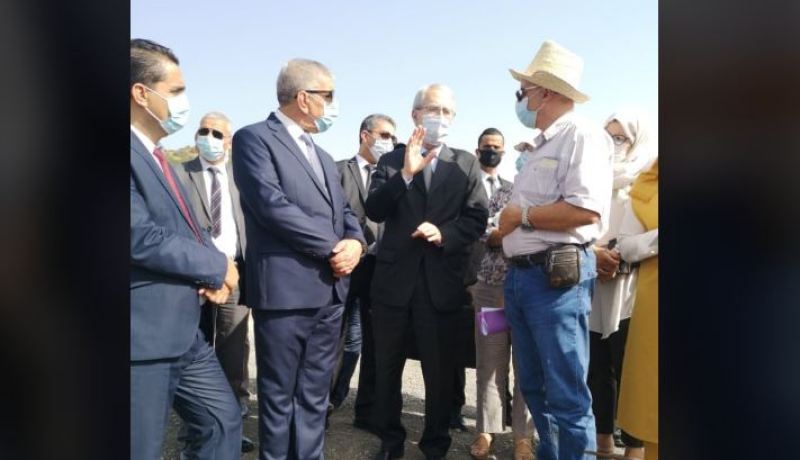 شيعلي يتفقد مشروع جسر الحمدانية بالمدية ويدعو للإسراع في الأشغال