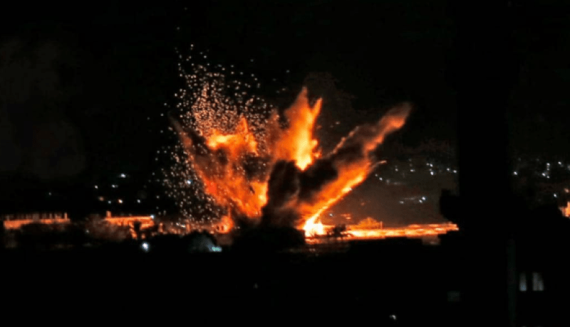 غارات صهيونية على جنوب قطاع غزة