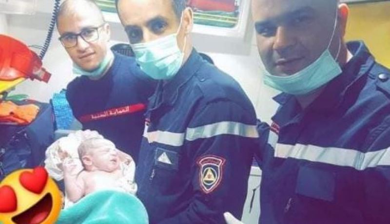 عين تموشنت: الحماية المدنية تتمكن من توليد امرأة داخل سيارة الاسعاف