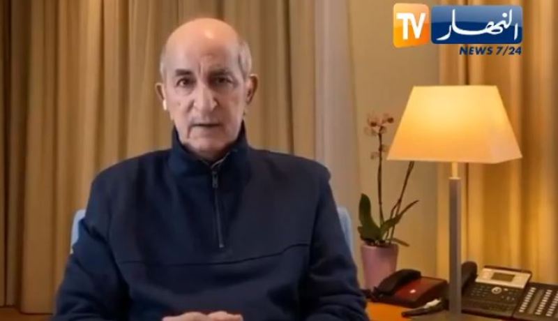 الرئيس تبون يعلن تعافيه من فيروس كورونا ويصرح: “سأعود في غضون 3 أسابيع”