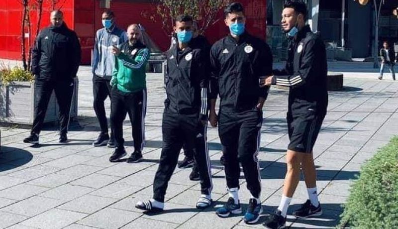 بالصور.. الخضر يقومون بجولة أمام مقر إقامتهم قبل ودية نيجيريا