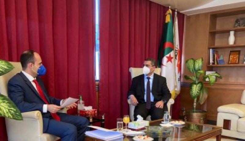 أوكرانيا تبحث سبل التعاون المشترك في مجال الطاقة مع مجمع سوناطراك