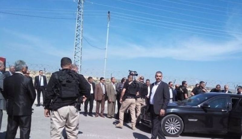تفجير يستهدف موكب رئيس الوزراء الفلسطيني في غزة