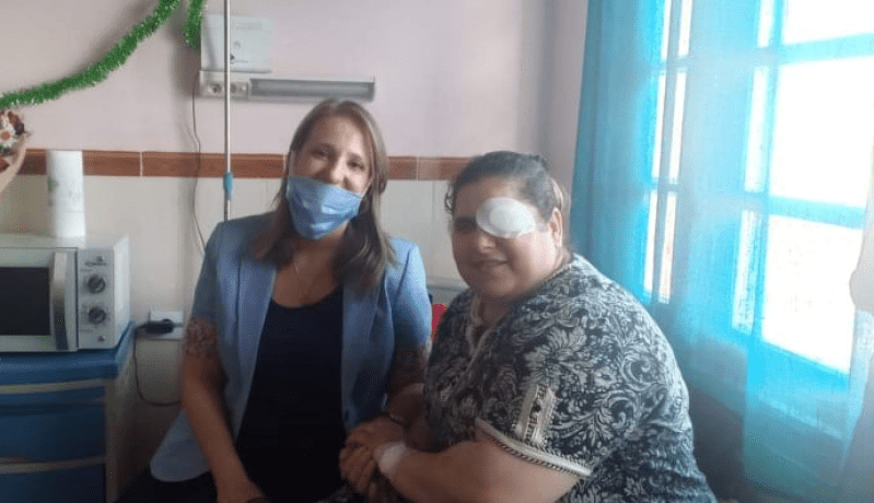 وزارة الثقافة تتكفل بالعملية الجراحية للفنانة سهام ستيتي