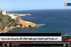وهران: أمواج عاتية بفعل هبوب رياح قوية بشاطئ الطنف الوهراني