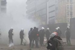 صدامات عنيفة بشوارع بروكسل بسبب قانون الهجرة‎