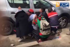 بالفيديو..أعمال شغب واشتباكات عنيفة بين الأنصار بقسنطينة