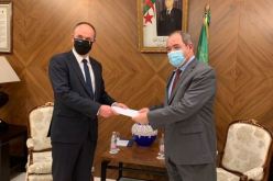 بوقادوم يستقبل السفير المعين لمملكة بلجيكا لدى الجزائر