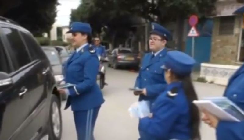شرطة الشراقة تحقق حلم طفلان من ذوي الإحتياجات الخاصة