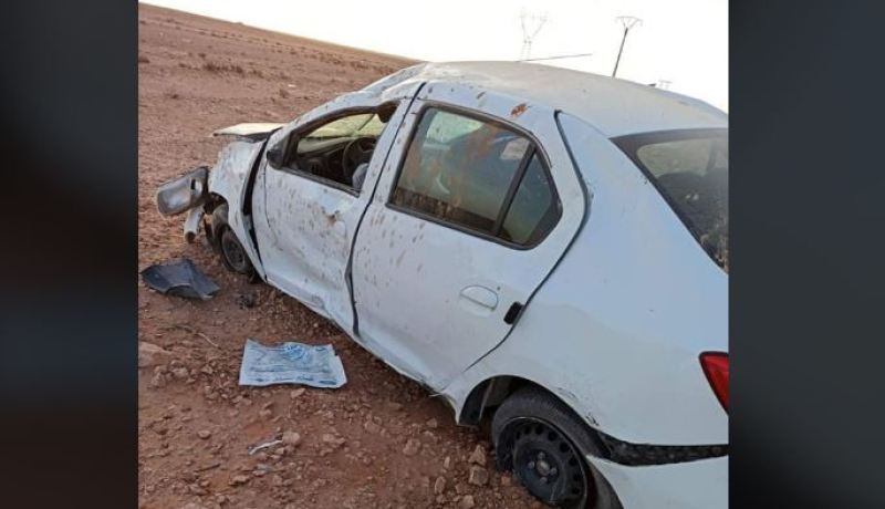 الأغواط: إصابة 6 أشخاص في انقلاب سيارة سياحية