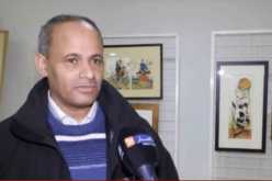 الفنان عمر خيثر يعرض ذكرياته مع اللوحات الفنية