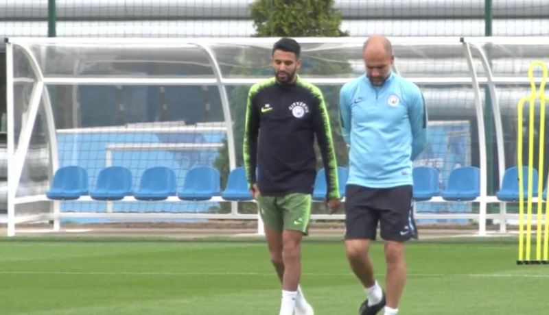 محرز ضمن التشكيلة الأساسية للسيتي خلال مواجهة تشيلسي