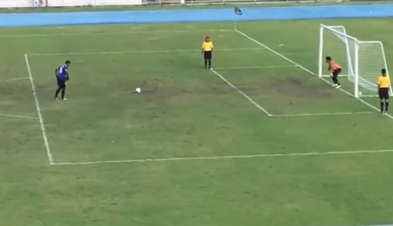 بالفيديو..أغرب ضربة جزاء
