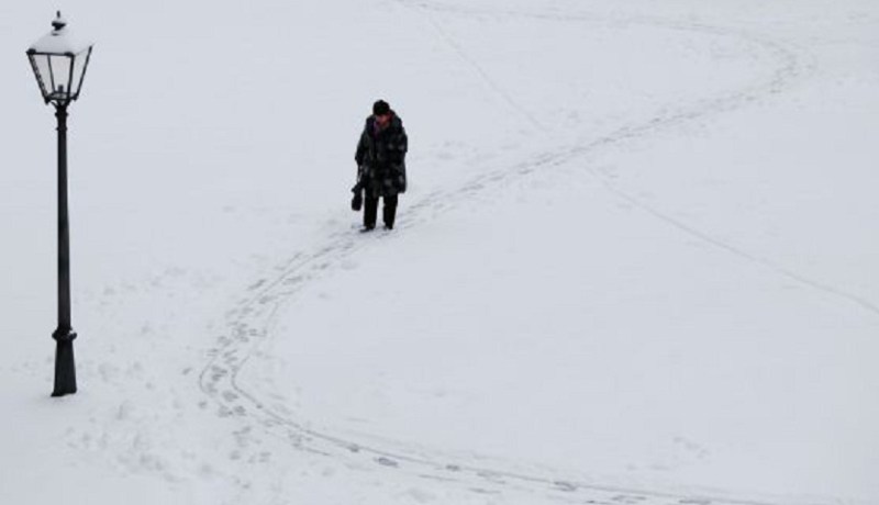 بالفيديو..عاصفة ثلجية قوية تضرب ألمانيا