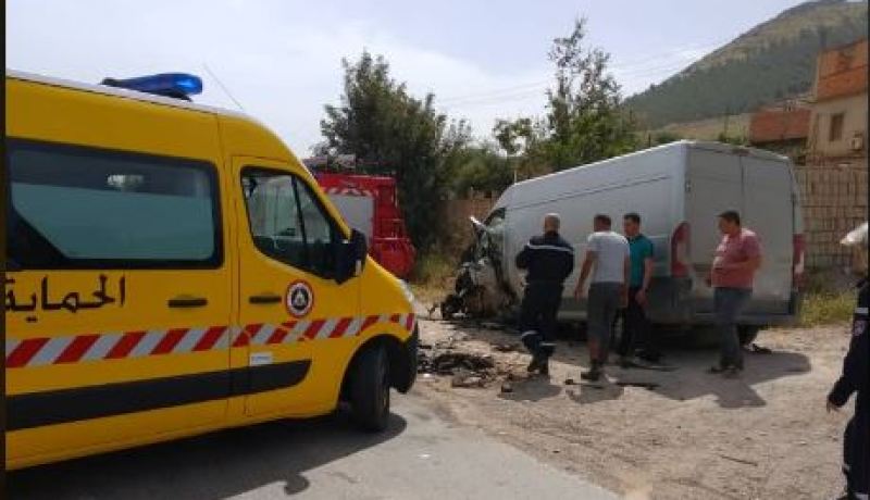 الشلف: إصابة 5 أشخاص في اصطدام سيارة سياحية بسيارة نفعية