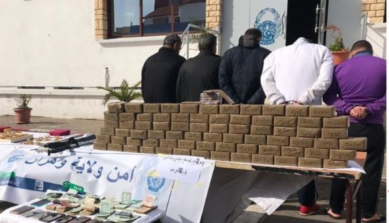 حجز 132 غرام من «الكوكايين» و38 كلغ من الكيف في وهران