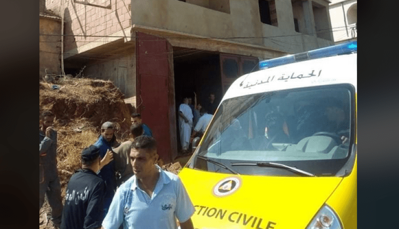 الشلف: سقوط عامل بورشة بناء من الطابق الثاني لمسكن خاص