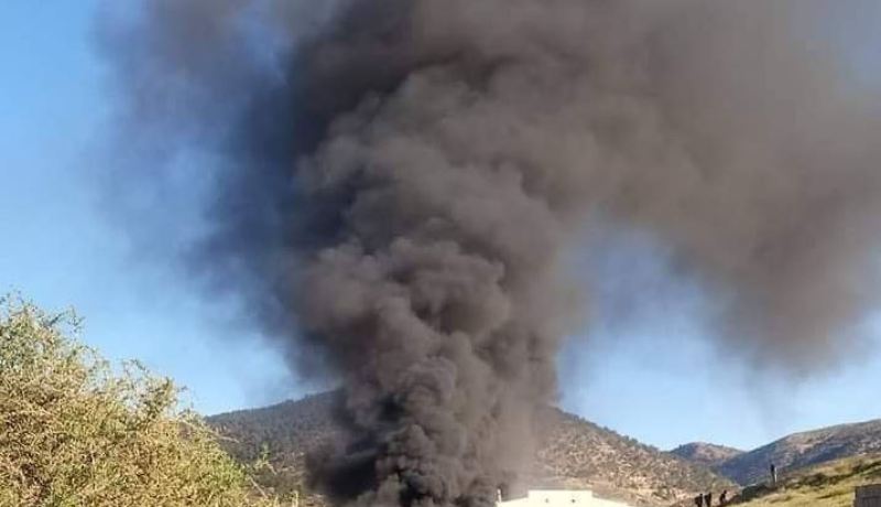 مواطنون يحرقون مصنع المياه «يوكوس» في تبسة