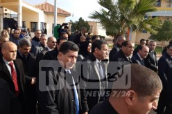 بالصور: وزراء الفلاحة والتجارة والموارد المائية يصلون للصالون الدولي للتمور في بسكرة