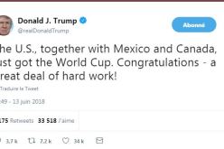 ترامب يعلق على فوز الملف المشترك في تنظيم مونديال 2026