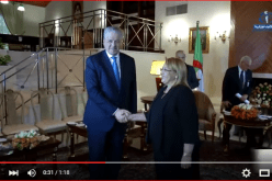 بالفيديو.. رئيسة جمهورية مالطا تستقبل عبد المالك سلال في الجزائر