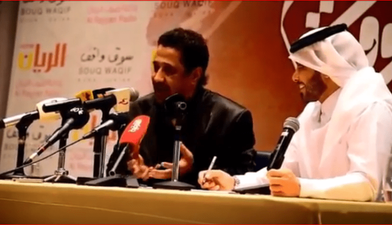 بالفيديو.. الشاب خالد يغني بالخليجية