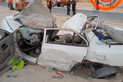 الوادي: إصابة 4 أشخاص بإصابات خطيرة إثر انقلاب سيارة