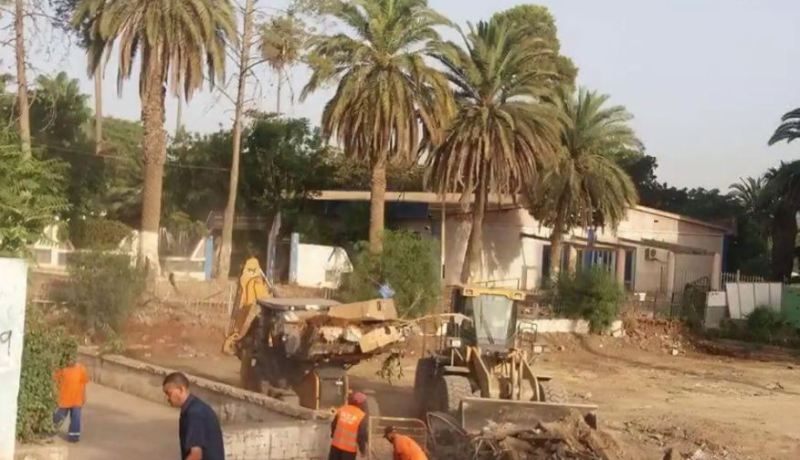 عمليات واسعة لإزالة المنشآت القصديرية والتجارة الفوضوية في الشلف