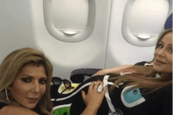 أصالة نصري  تتحسس جنين كارول سماحة