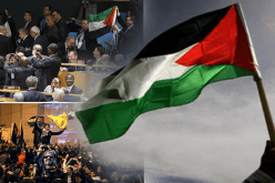 رفع علم فلسطين فوق مباني الأمم المتحدة دلالة رمزية للإعتراف بعضويتها الكاملة