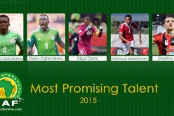 فرحات زين الدين ضمن قائمة الاتحاد الإفريقي لأفضل موهبة إفريقية في 2015