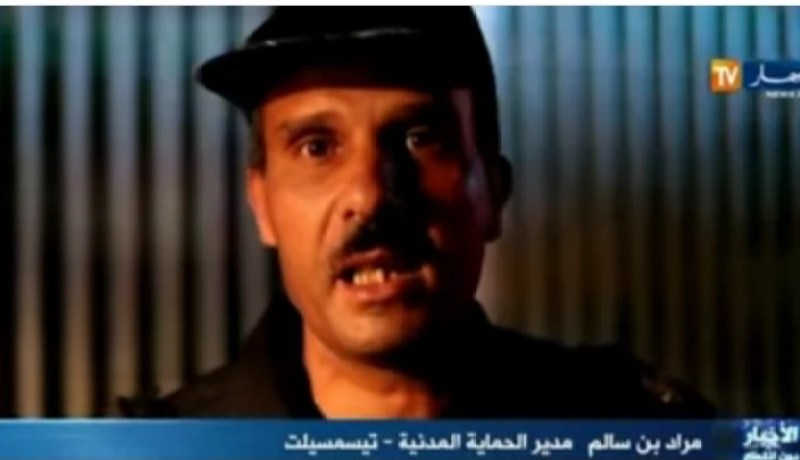 بالفيديو نشوب حريق في مخزن مديرية توزيع الكهرباء والغازبسبب شرارة كهربائية في تيسمسيلت