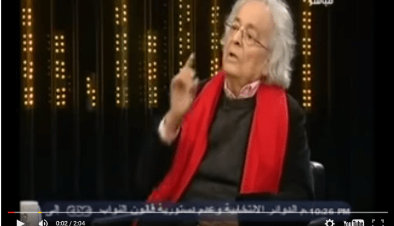 بالفيديو زوجة  عمرو أديب  لم تستسغ شهادة أدونيس عن الجزائر