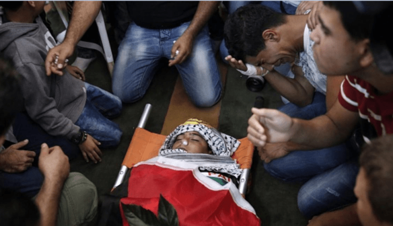 إستشهاد 32 فلسطينيا منذ مطلع أكتوبرالجاري