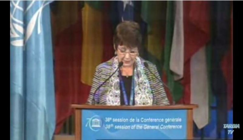 بالفيديو هكذا تحدّثت بن غبريط باللّغة العربية والأمازيغية في مؤتمر اليونسكو