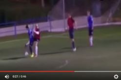 بالفيديو  لاعب يُبهر الجميع قبل أن يتضح أنه  امرأة